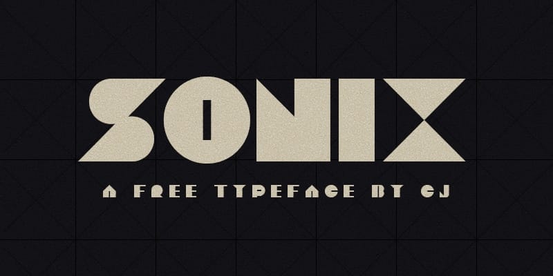 Sonix Free Font