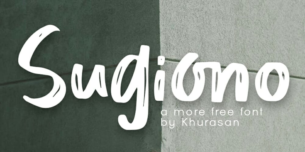 Sugiono Font