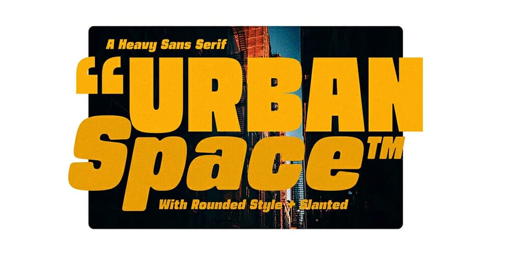 Urban Space Font