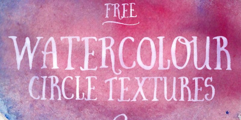 Watercolour Circle Textures