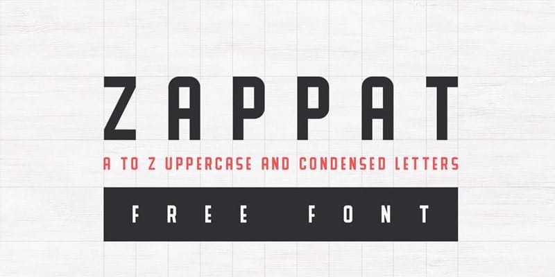 Zappat Font