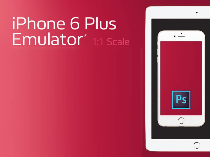 Latest Free Web Elements From December 2014 33 iPhone 6 Plus in iPad Mockup PSD