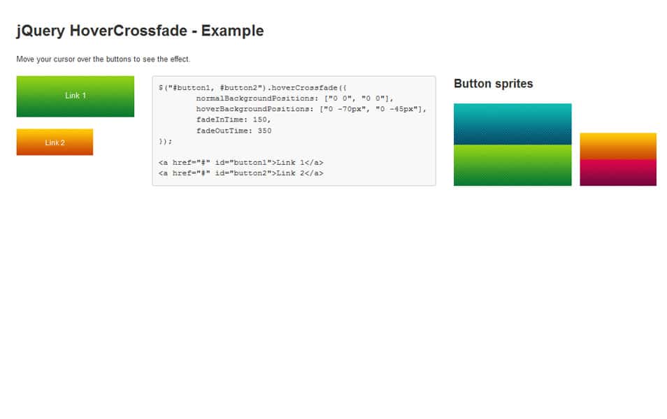 jQuery HoverCrossfade