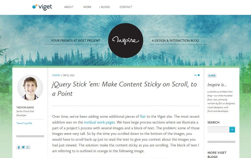 jQuery Stick ’em