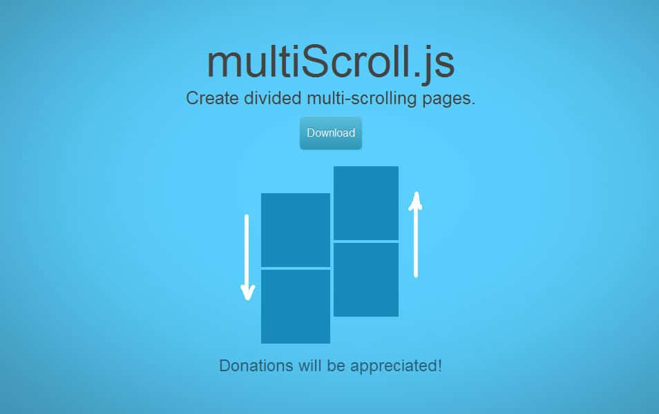 75+ Best jQuery Scrolling Plugins for Websites 50 multiScroll.js