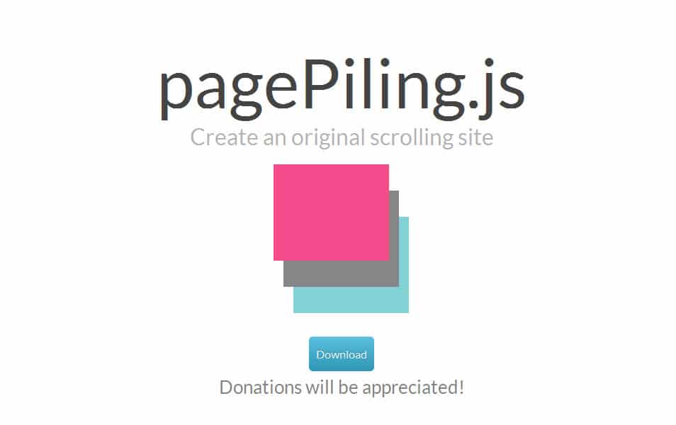 75+ Best jQuery Scrolling Plugins for Websites 63 pagePiling.js