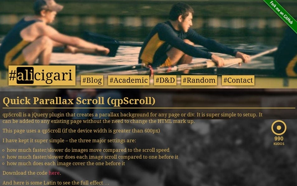 75+ Best jQuery Scrolling Plugins for Websites 52 qpScroll