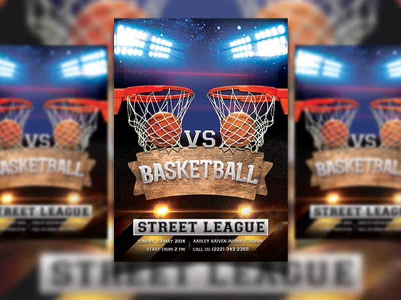 Best Free Flyer Templates 464 Basketball Flyer Template