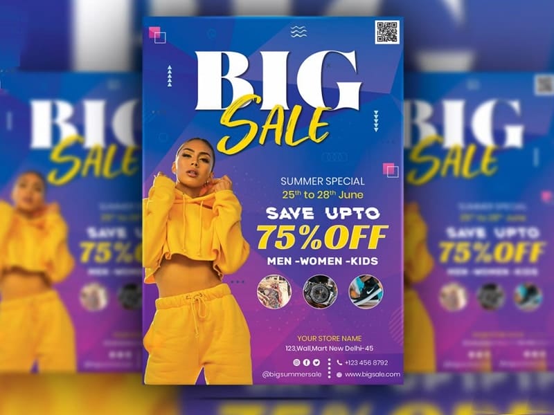 Big Sale Flyer Template