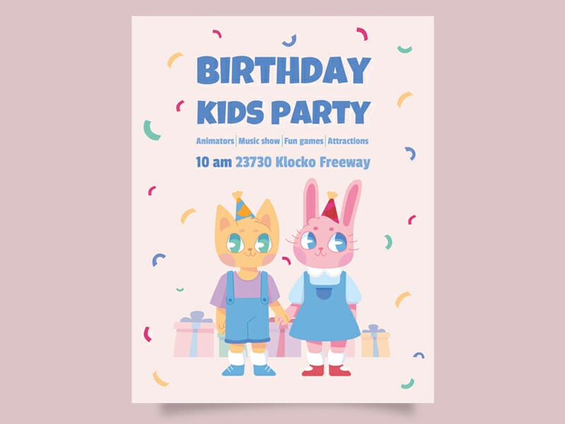 Birthday Flyer Template