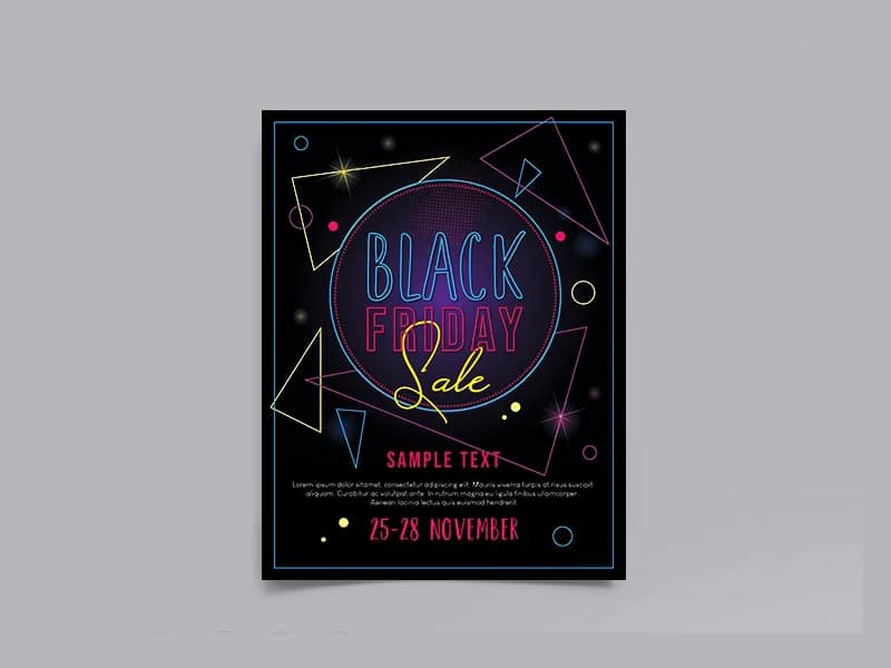 Black Friday Flyer Template