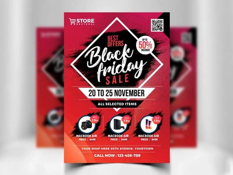 Best Free Flyer Templates 102 Black Friday Sale Flyer PSD