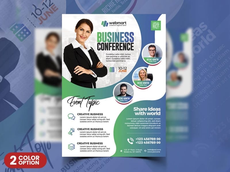 Best Free Flyer Templates 76 Business Conference Designer Flyer