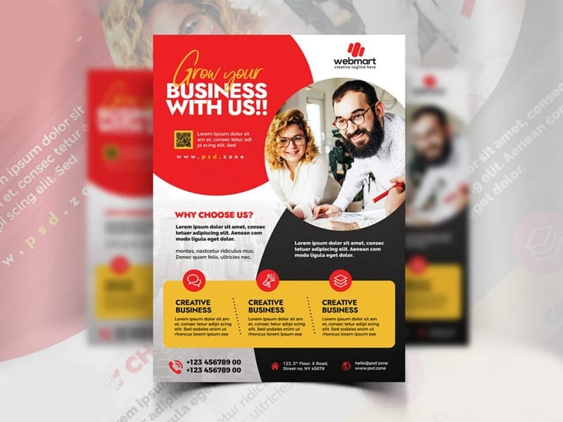 Best Free Flyer Templates 88 Business Flyer Design Template PSD