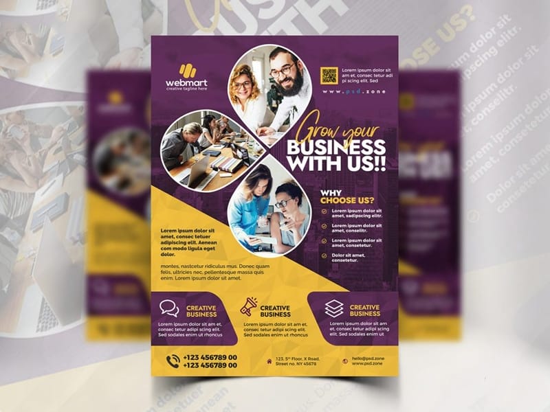Best Free Flyer Templates 97 Business Promotion Flyer Design PSD
