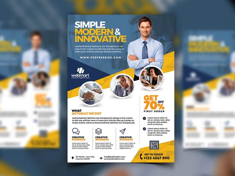Best Free Flyer Templates 86 Business Promotion Flyer Template PSD