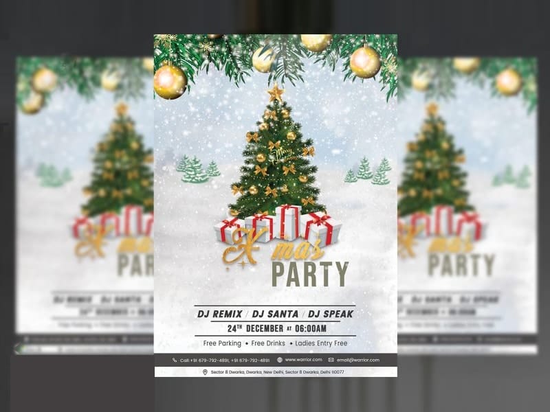 Best Free Flyer Templates 395 Christmas Flyer