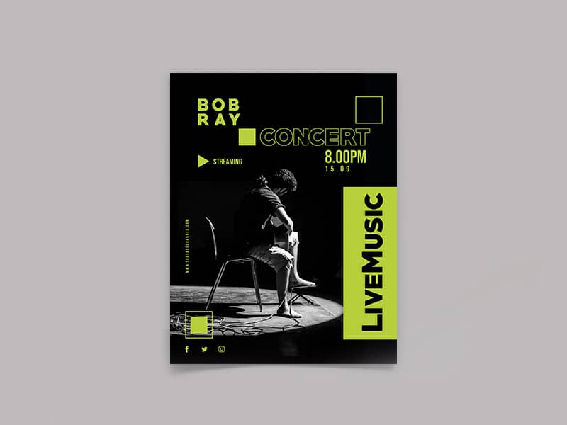 Best Free Flyer Templates 436 Concert Flyer Template