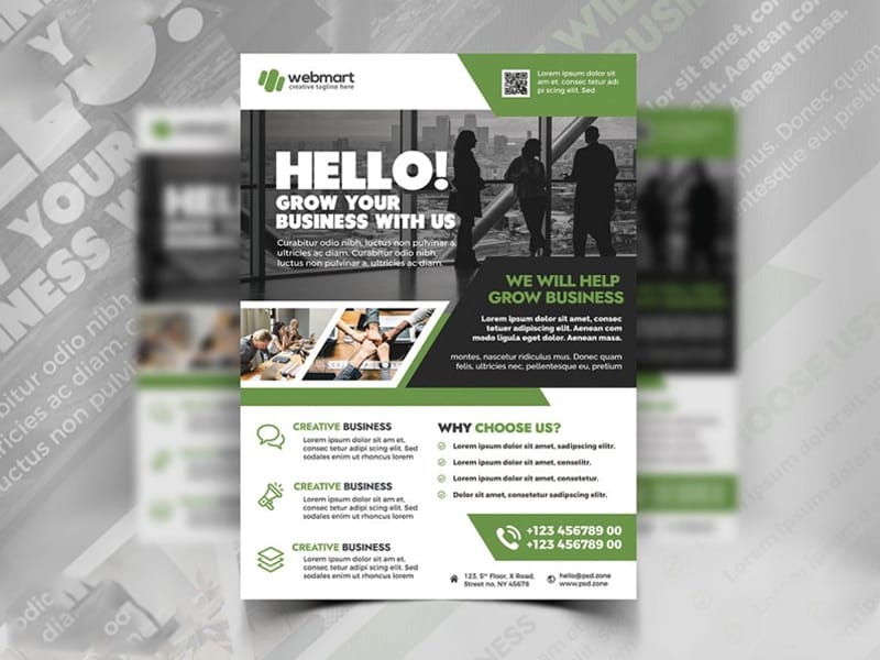 Best Free Flyer Templates 93 Corporate Business Promotion Flyer PSD