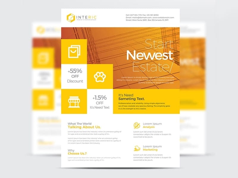 Best Free Flyer Templates 87 Corporate Colorfull Business Flyer