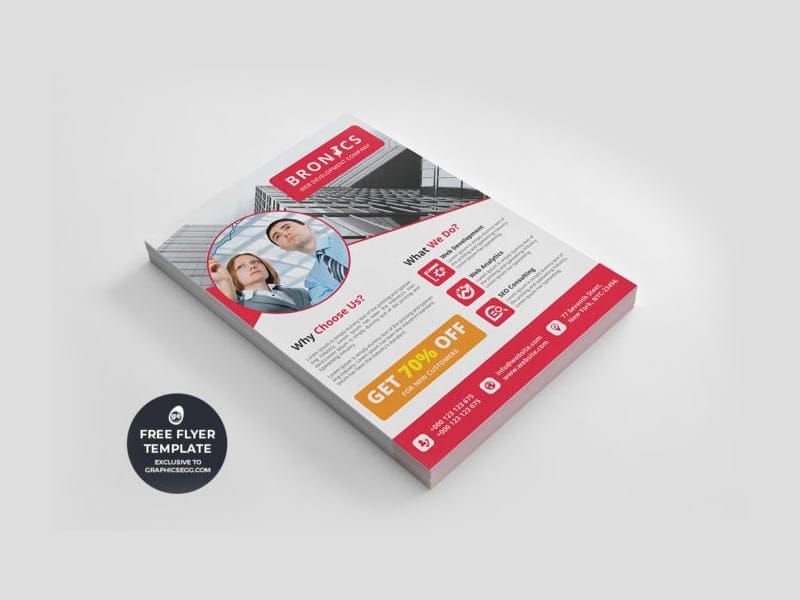 Best Free Flyer Templates 82 Corporate Multipurpose Flyer Template PSD