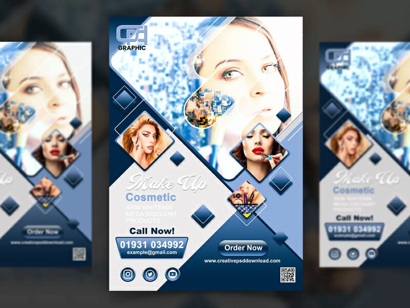 Cosmetic Flyer Design