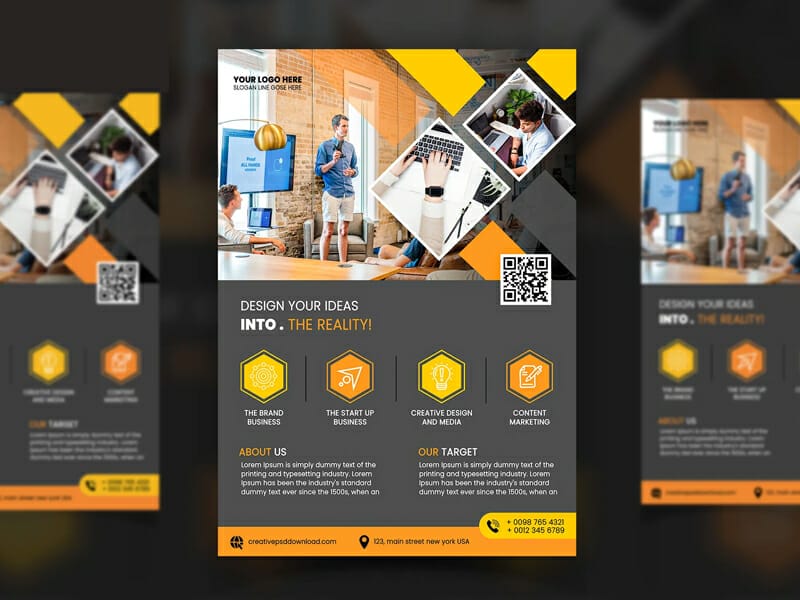 Best Free Flyer Templates 53 Creative Corporate Flyer Template