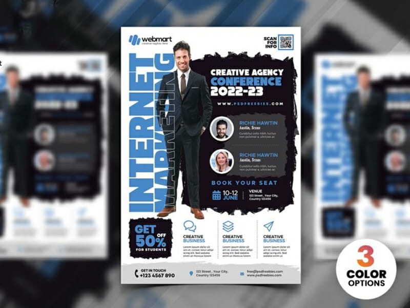 Best Free Flyer Templates 49 Digital Marketing Seminar Promotional Flyer