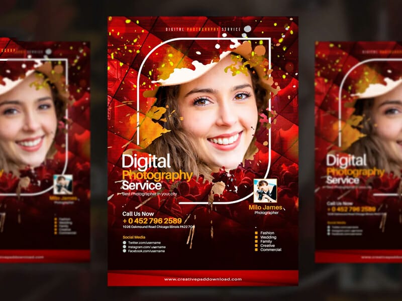 Best Free Flyer Templates 333 Digital Photography Flyer