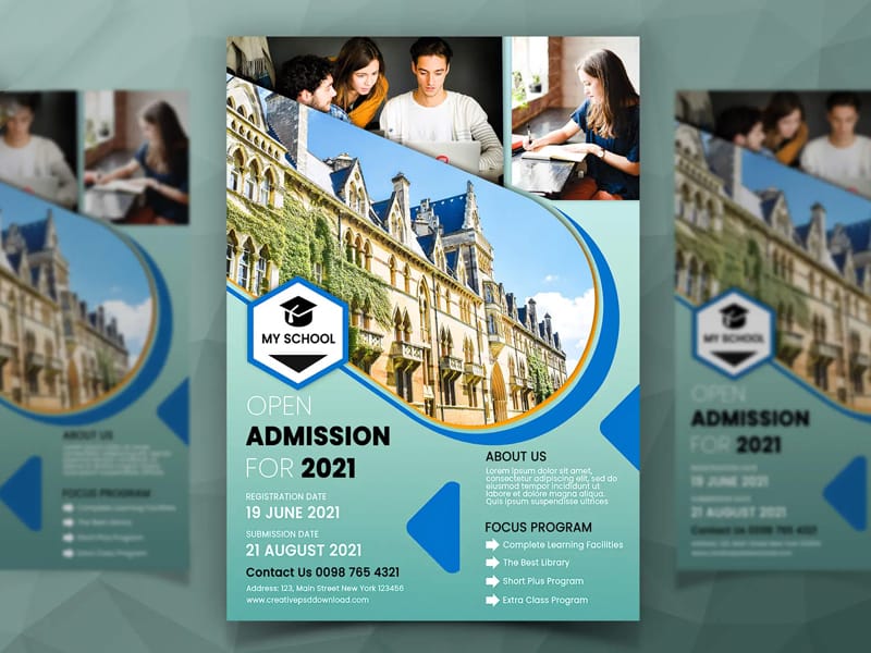 Best Free Flyer Templates 56 Educational Flyer