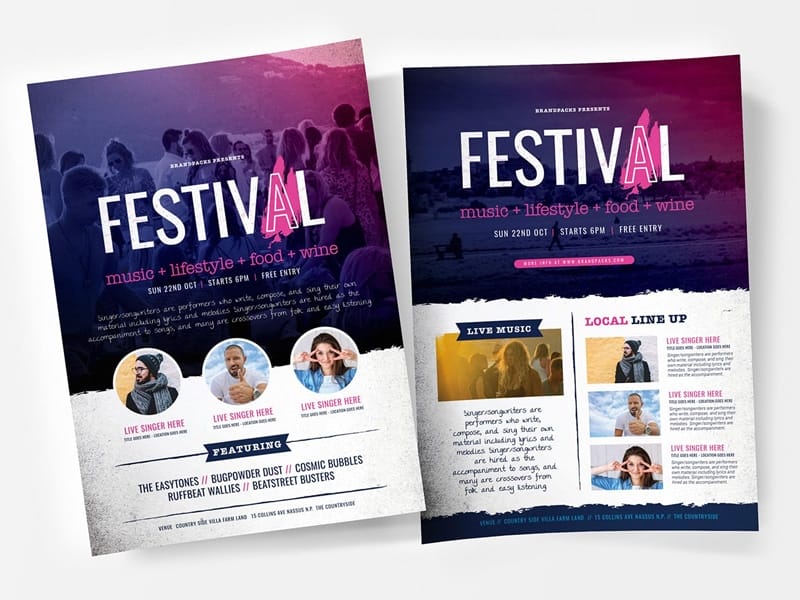 Best Free Flyer Templates 450 Event Flyer Templates