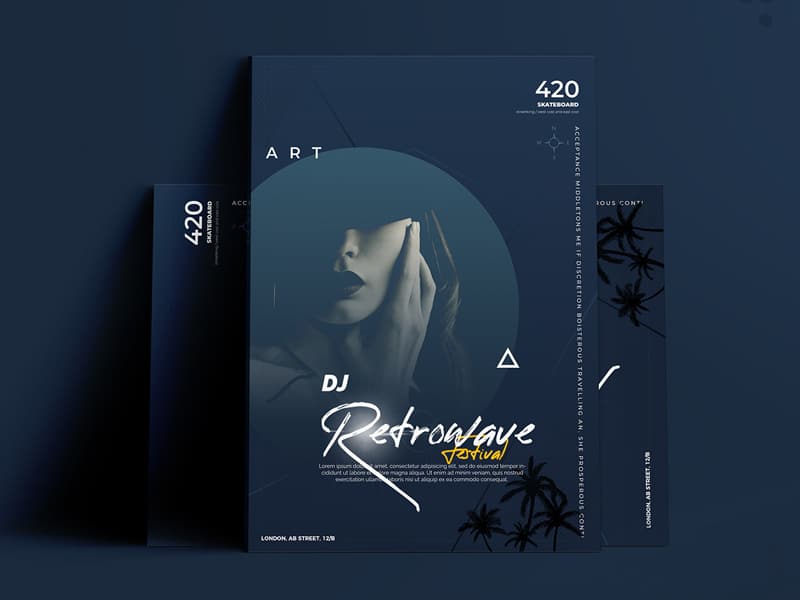 Best Free Flyer Templates 452 Event Poster PSD