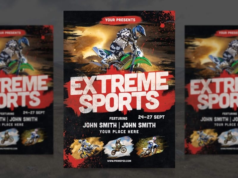 Extreme Sports Flyer Template