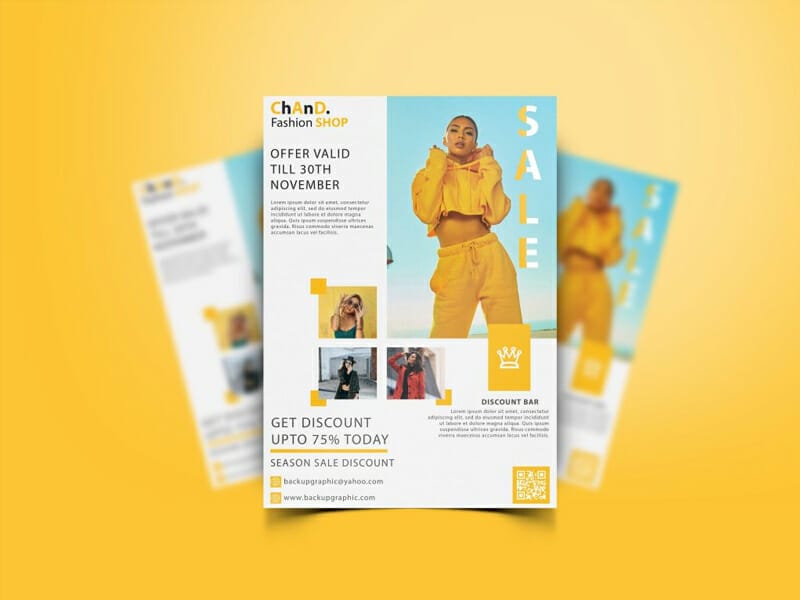 Best Free Flyer Templates 9 Fashion Sale Flyer Template Design
