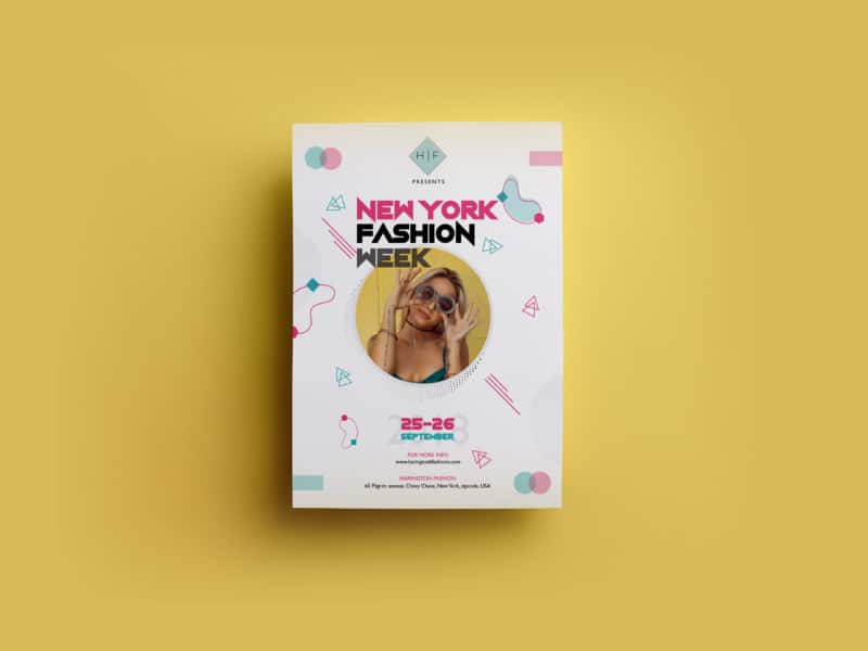 Fashion Week Flyer Template