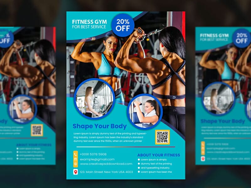 Best Free Flyer Templates 136 Fitness Flyer Template