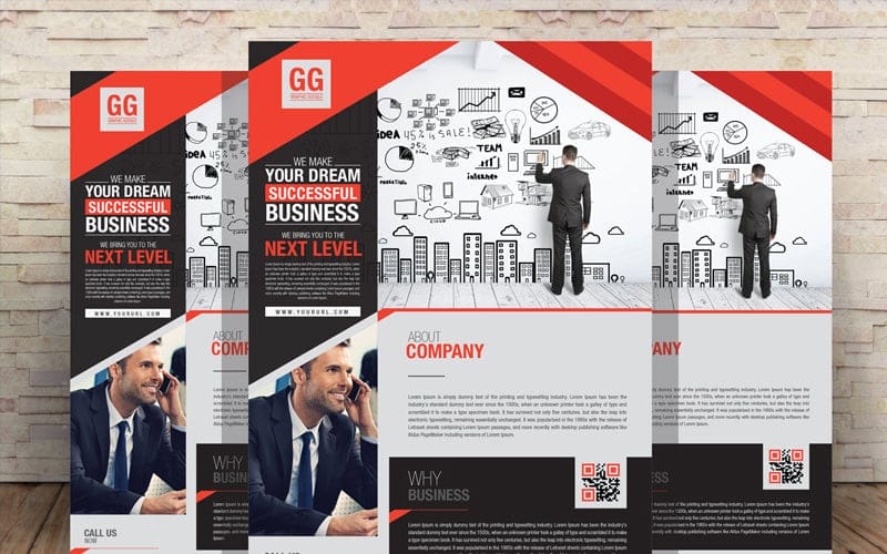 Best Free Flyer Templates 109 Free Business Flyer Design Template PSD