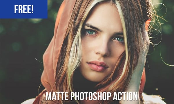 Free Matte Photoshop Action