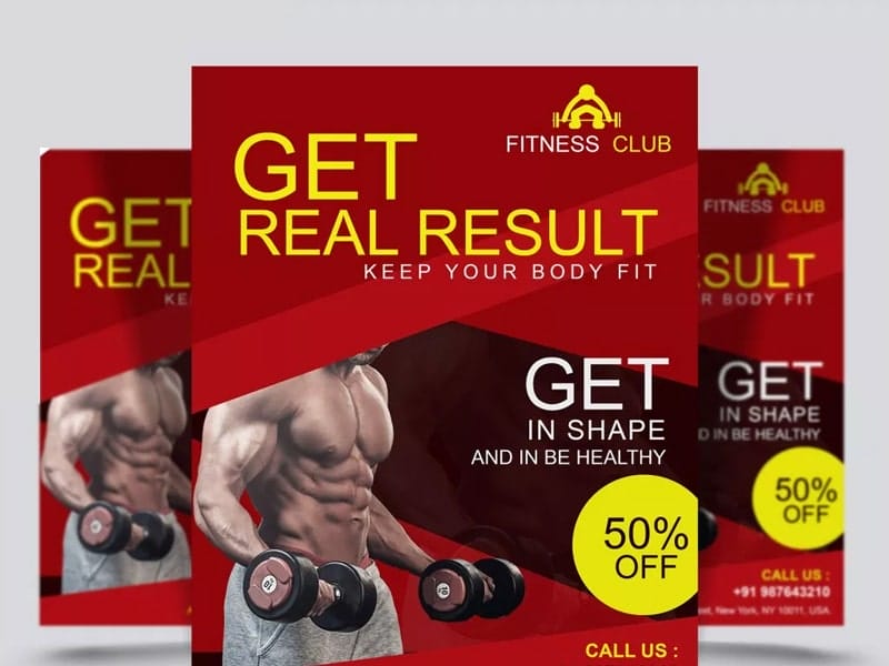 Best Free Flyer Templates 169 Free Printable Gym Flyer