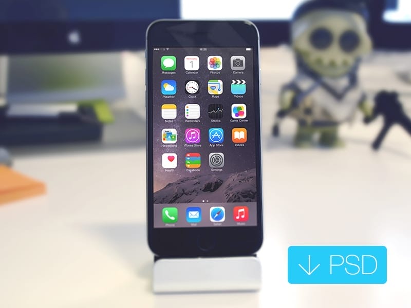 Latest Free Web Elements From February 2015 27 Free iPhone 6 Mockup PSD