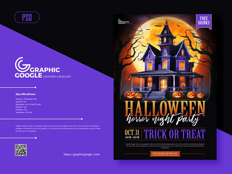 Best Free Flyer Templates 184 Halloween Flyer Template