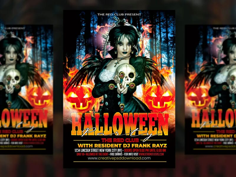 Best Free Flyer Templates 181 Halloween Party Flyer
