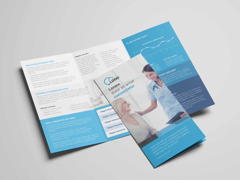 Health Medicare Tri fold Flyer Template