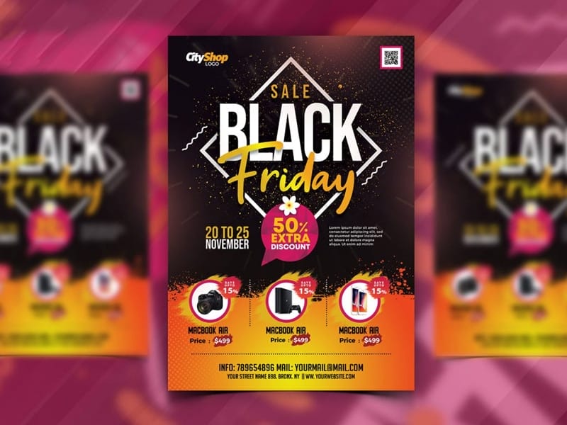 Best Free Flyer Templates 64 Latest Black Friday Sale Flyer