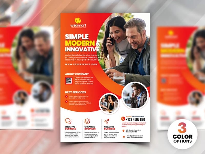 Best Free Flyer Templates 52 Modern Design Business Flyer Template