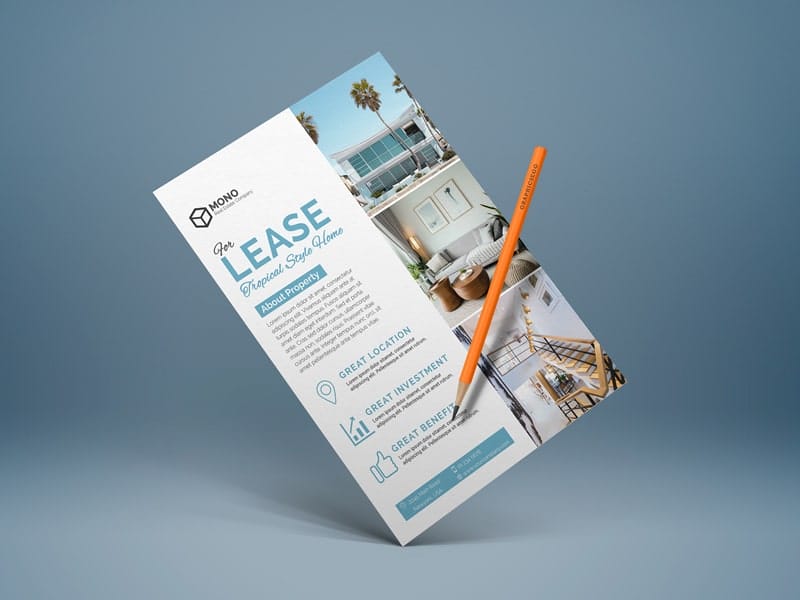 Best Free Flyer Templates 124 Modern Real Estate Flyer Template