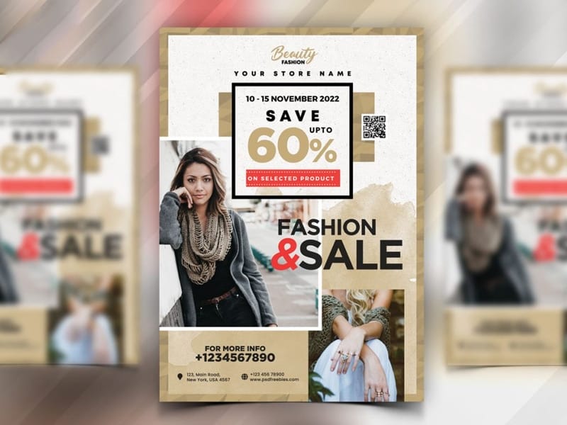Best Free Flyer Templates 137 Modern Sale Flyer Template PSD