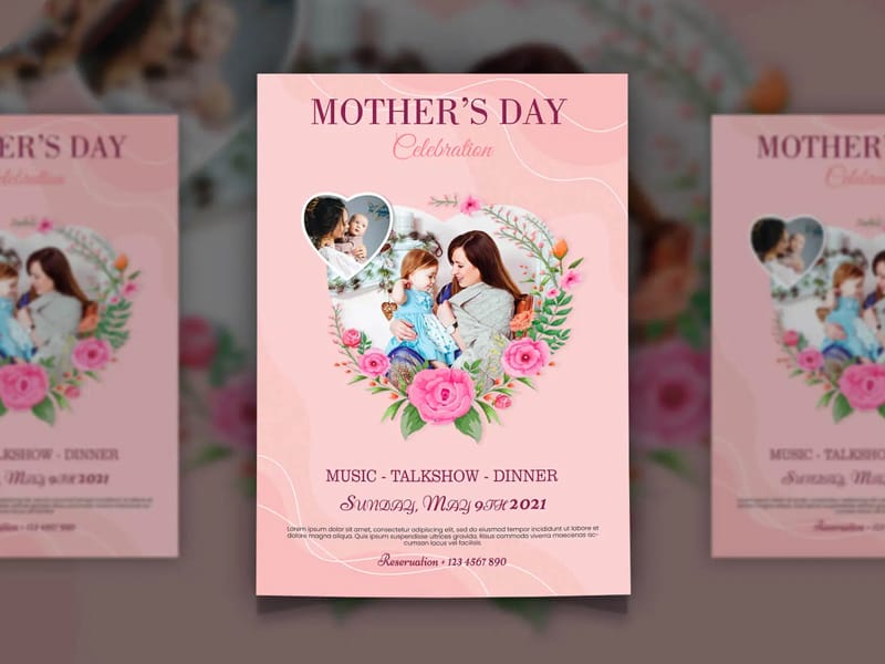Best Free Flyer Templates 34 Mother’s Day Celebration Flyer