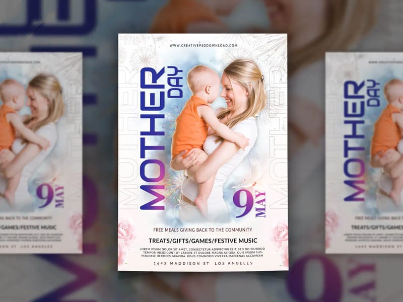 Best Free Flyer Templates 36 Mothers Day Celebration Flyer Template