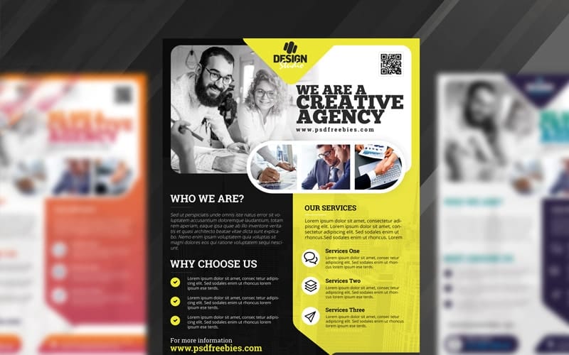 Best Free Flyer Templates 329 Multipurpose Corporate Flyer Template PSD